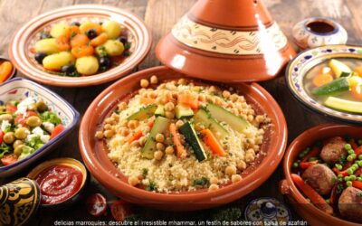 delicias marroquíes: descubre el irresistible mhammar, un festín de sabores con salsa de azafrán